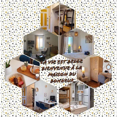 Maison Du Bonheur L Art De Vivre à La Française Entier Avec Parking Apartamento *